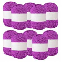 10pcs/Pack Nylon Filament Yarn For DIY Knitting Caps, Scarves, Cushions - Multicolor - View 16