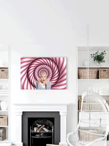 1 件定制豪华挂毯，50x70cm、30x40cm、60x40cm、基于照片的定制、定制背景布、挂毯、现代简约、强烈的艺术感、视觉焦点、高清打印、材料