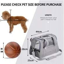 Mochila ajustable y transpirable para transportar perros y gatos - Gris - Ver 7