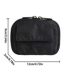 1 stuk Unisex Clutch-portemonnee met meerdere compartimenten voor munten, kaarten en kleine items voor damesportemonnee, miniportemonnee, portemonnee voor munten voor herenportemonnee
