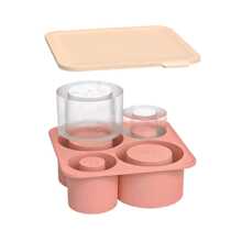 带盖硅胶冰格，适用于制作冰饮和果汁，兼容原装杯具产品，尺寸：20盎司、30盎司和40盎司 - 彩色 - 查看 8