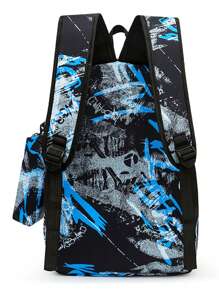 Junior High School Boy Schoolbag Highly Attractive Level Handsome High School Student Backpack College Student - Multicolor - View 8