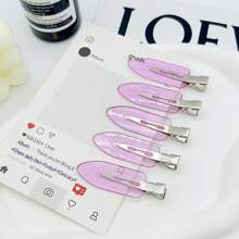 5pcs Women Hairpin, Traceless Clip For Bangs, Side Clip For Leaves And Alligator Hair Clip For Hair Claw Clips Hair Claws Hair Barrettes