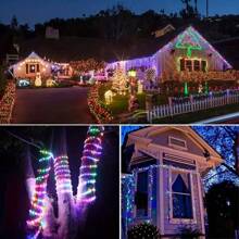 8 种模式 LED 太阳能仙女灯,暖白色太阳能灯串户外防水,104 英尺/72 英尺/39 英尺/12 英尺闪烁灯适用于花园庭院树婚礼,太阳能仙女灯太阳能地面灯太阳能灯户外灯串太阳能户外灯串万圣节圣诞节感恩节礼物 - 1PCS暖白 - 查看 9