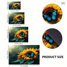 1 件花卉图案咖啡机和用具干燥垫 - 吸水聚酯桌面保护垫，带橡胶耐热垫，适用于厨房柜台装饰 - 家庭、酒吧和餐桌餐垫