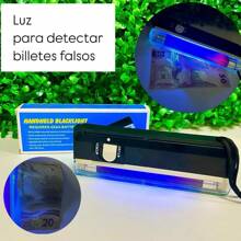 Counterfeit Bill Detector, UV Detector Machine, Counterfeit Bill Detector, Light To Detect Counterfeit Bills, 4 AAA Batteries, PORTABLE - Multicolor - View 1