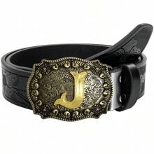 1 bucă cureaua cu cataramă occidentală în stil gotic punk street style cowboy, accesoriu casual potrivit pentru purtarea zilnică, petreceri și sărbători