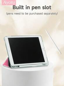 Ayotu 1 pieza Estuche protector de iPad personalizado con diseño de nombre y texto, funda personalizada compatible con iPad de 10th Gen, iPad Pro 11-In.(M4)-2024, Galaxy Tab S7/S8 de 11 pulgadas / Protector de tableta con ranura para bolígrafo, compatible con suspender/activar, regalo personalizado para niños, familia, mascotas, cumpleaños, conmemorativo, año nuevo, vuelta al colegio - Multicolor - Ver 6