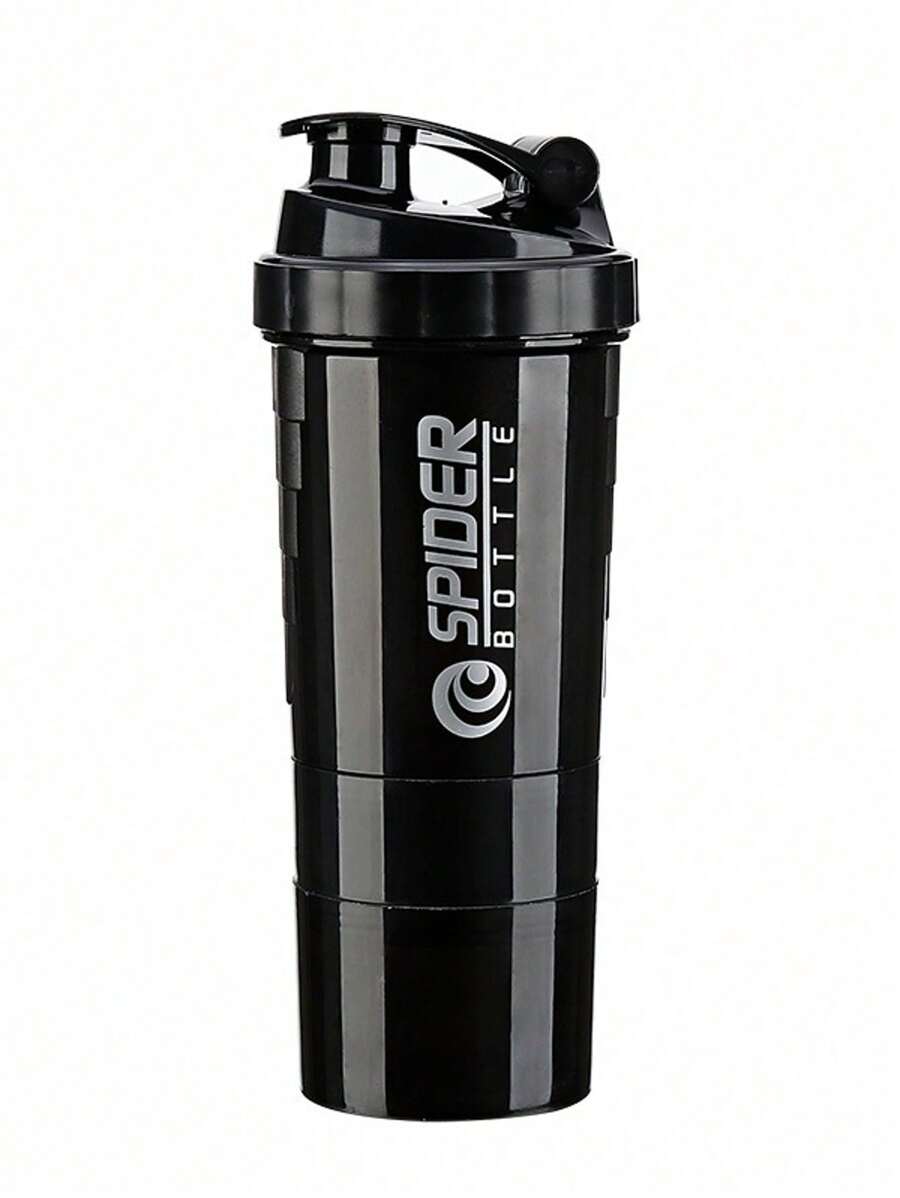 Vaso Mezclador Deportivo Gimnasio Fitness Multifuncional - Negro - Ver 1