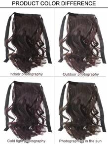 1 Pc Children's Wig Bandage Ponytail Wig 8 Inch Fluffy Short Curly Bandage Style Synthetic Heat-Resistant Fiber Wig Children's Baby Wig Suitable For Daily Wear