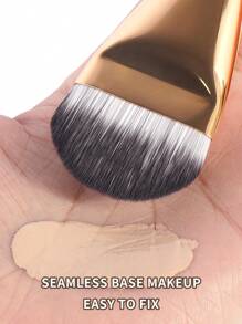 MAANGE 14pcs Professional Soft Long Aluminum Tube Makeup Brush Set,Eyelash Brush,Eyeshadow Brush, Eyebrow Brush, Blending Brush,Lip Brush,Highlight Brush,Concealer Brush,Makeup Brush For Powder Liquid Cream,For Daily Use And Travel,Makeup Accessories Gifts For Friends ﻿ ﻿ ﻿ ﻿ ﻿ - 金色 - 查看 8