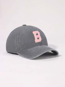 1piece 26 Letters Baby Baseball Cap, Vintage Trucker Baby Cap Hat | Country Cowboy Cute Preppy Retro Western Trucker Hats,Outdoor Cowboy Cap For 1-3Y Baby - 1PC - View 61