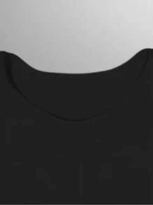 Women T-Shirts - 黑色 - 查看 6