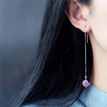 5/20st Asymmetrische Amethist Hanger, Kunstmatige Kristallen Faux Edelsteen Hanger Geschikt Voor DIY Ketting Sieraden Maken, Knutselbenodigdheden, Perfect Verjaardags- En Vakantiecadeau