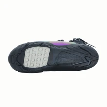 Men Motorcycle Riding Shoes Protective Design Adjustable Strap Secure Ride - 黑色 - 查看 4