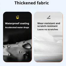 190T Polyester Taffeta Bike Cover, Electric Bicycle All Weather Protection Dustproof Sunshade Cover