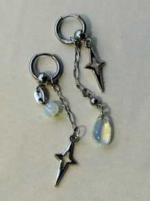 A Pair Of Polaris Earrings Y2k Goth Alternative Fashion Earrings