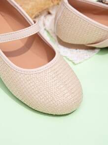 Fete Fashion Flats drăguț cu vârfuri rotunde, potrivite pentru primăvară și toamnă