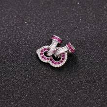 1pc Double Opening Necklace Buckle Chain Universal Buckle DIY Accessory - Multicolor - View 5