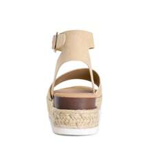 Women's Wide-Lasting Wedge Sandals Comfortable Commuting Vacation Summer Shoes - 白色 - 查看 8