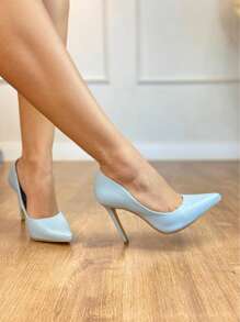 Women Pumps - Blue - View 3