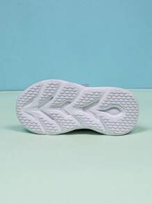 1 paio di scarpe da sport in pelle traspirante con luci a LED alla moda per bambini e ragazzi - casual, ammortizzanti, antiscivolo, adatte per l'uso all'aperto per la corsa e la camminata in tutte le stagioni