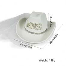 Women Funny Hat - 白色 - 查看 8