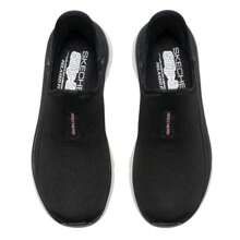 Skechers أحذية نسائية كاجوال للاستخدام اليومي في الهواء الطلق أحذية رياضية أحذية للركض 150099-BKPK - الأسود - مشاهدة 4