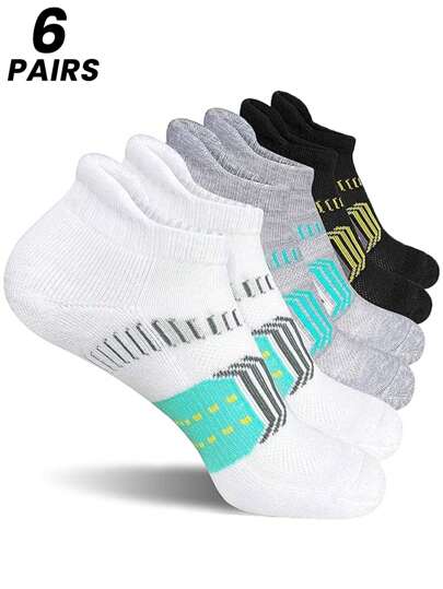 1/3/6双装男士短袜，透气吸湿运动袜，薄款踝袜，四季皆宜，男女通用