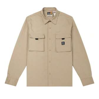 Timberland חולצה קצרה עם צווארון קז'ואל לעסקים לגברים