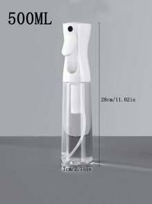 1PC Push-Type High Pressure Spray Bottle, 200ml/300ml/500ml Cosmetic Water Container, Hair And Facial Spray, Refillable.