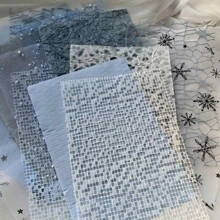 16 sztuk/opakowanie Naturalna tekstura Pusty wzór Dekoracyjne arkusze papieru, DIY Tło Dekoracja