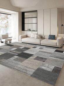 سجادة منزلية زخرفية ذات طراز أنيق فاخر، مصنوعة من مواد البلاش المخملي القصير المرصع باللؤلؤ، تستخدم في غرفة المعيشة والأريكة وغرفة النوم وأمام السرير وغرفة الطعام/المطبخ والمكتب وممر الدخول والنزهات الخارجية والبطانيات التخييم ، مضادة لالانزلاق