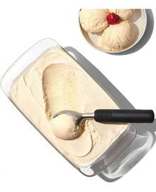 OXO Good Grips - Cuchara de helado clásica, Negro - Curvo - Ver 4