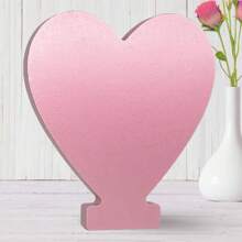 1pc Wooden Decorative Item, Letter Design Home Decor Craft Gifts Birthday Graduation