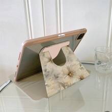 360° draaibare opvouwbare hoes om uw iPad eenvoudig te beschermen: Smart Case compatibel met iPad Air 6, Air 5, 4 en iPad 10 (10,9 inch) - Apple iPad Pro 2024 is perfect voor drukke vergaderingen, reisavonturen en comfortabele ontspanning met het gezin