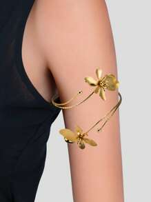 1 st. vlinderhanger stijlvolle manchet armband voor vrouwen, modieuze strandvakantie-outfit