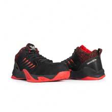 Isik Shak Industrial Safety Shoes - 紅色 - 查看 1