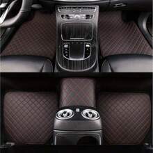 5片/3片/2片装汽车脚垫，汽车脚垫，前排脚垫，后排脚垫，前后排防滑地毯套装，用于保护内饰，汽车内饰配件，适用于轿车、SUV、卡车，通用全天候保护地毯 - 款式[2] - 查看 2