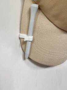 10pcs Golf Club Edge Clip, Golf Nail Clip, S-Shaped Clip, Golf Tee Brim Clip, Golf Club Brim Clip, S-Shaped Clip