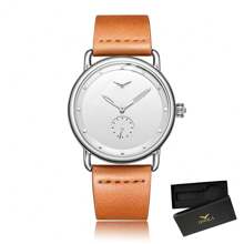 ONOLA Men's Quartz Watch, Simple And Casual Style, Waterproof Watch, Suitable For Daily Wear, Ideal Gift For Family And Elders - Một cỡ - Xem 15