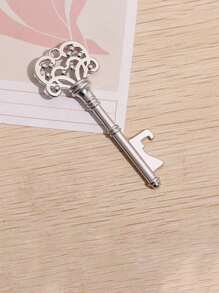 1pc Vintage Crown-Shaped Bottle Opener, Suitable For Bar Or Home, Bar Tools, Wedding Party Favor, Kitchen Gadget, Wedding Gift, Keychain Pendant, Gift For Father