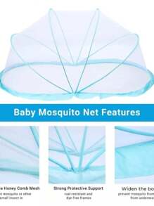 Red Antimosquitos Mosquitero Para Bebes - Rosa - Ver 3