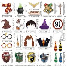 WB Harry Potter Officially Licensed Harry Potter Series Party Paper Photo Booth Props Magical Wizard Party Photo Props Castle Glasses Birthday And Balloon Set Birthday Decorations Accessories Party Supplies - Harry Potter - View 2