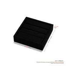 Oirlv New Jewelry Display Tray Microfiber Jewelry Display Organizer Ring Necklace Bracelet Storage Case For Jewelry Showcase