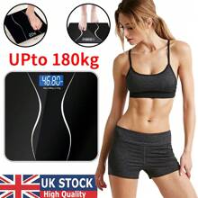 NetHong Precision Digital Bathroom Scale: Stable Ultra-Accurate Body Weight Dial Scale - Black - View 2