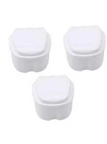 Deluxe Denture Case - Spacious Holder With Ventilated Cup, Detachable Strainer Basket, And Travel-Friendly Design For Thorough Cleaning And Storage - Essential For Daily Care And Travel, Portable Accessories Storage - Multicolor - View 21