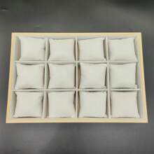 1 件 35*24 厘米珠宝托盘架、戒指收纳盒、珠宝展示架，适用于项链、耳环、手镯