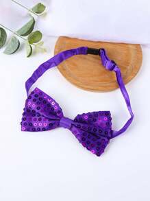 Sequin Bow Tie, Children's Stage Performance Party Bow Tie, Little Host Bow Tie, Student Bow Tie