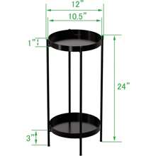 Flower Stand - Black - View 3